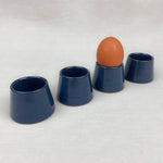 ANDAA Minimalist Stoneware Conical Egg Cup: Ice Wash