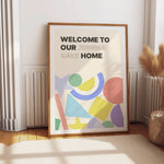 Art Print –Funny Hallway Sign | Abstract Minimalist Wall Art: A3 - 29.7cm x 42.0cm