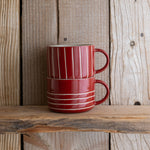 Vervain Mug - Earth Red - Large (Set of 2)