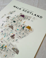 Walk Scotland A3 Map Checklist: Print Only