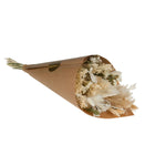 Dried Flowers Field Bouquet - Exclusive White - Wedding Favorite: Large