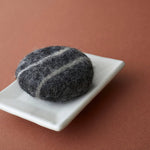 MAATI Stoneware Rectangular Soap Dish: Ice Wash