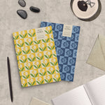 Dandelion Wildflower Geometric Recycled Notebook - A5 Lined
