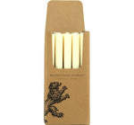Pearl White Eco Dinner Candles, 25 per pack: 1