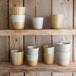Sorrel Beaker - Brushed Mustard Yellow - Small (Set of 2)