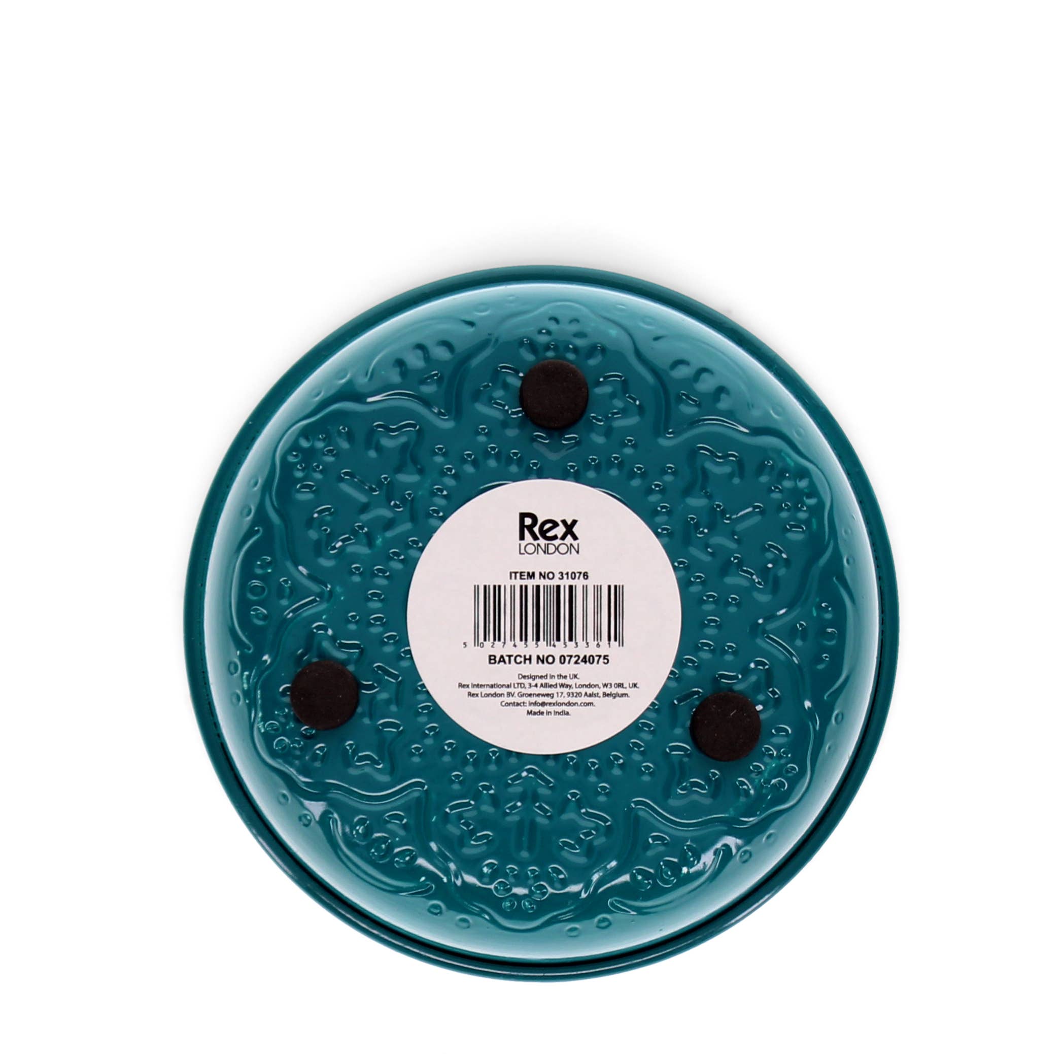 Enamel trinket dish - Blue