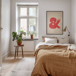 Art Print – & Relax | Abstract Minimalist Wall Art: A5 - 14.8cm x 21cm