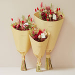 Dried Flowers - Field bouquet - Red Allure: Medium