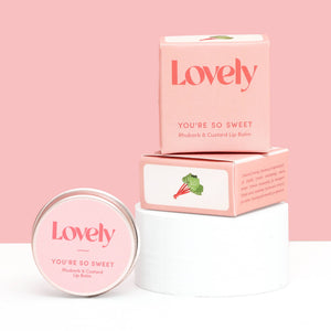 Lip Balm - You're So Sweet - Rhubarb & Custard