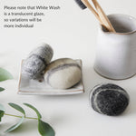 BHAVA Stoneware Conical Jug: Ice Wash