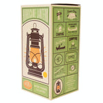 Led Hurricane Lantern - Orange