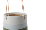 NEW Collectors Hanging Pot Blue and Green 12.5cm