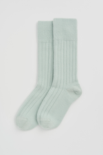 Winter Mint Merino Bed Socks: Winter Mint / Large (UK 9-13)