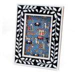 Resin picture frame (3.5" X 5.5") - Navy blue