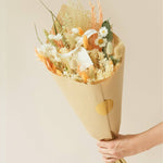 Dried Flowers Exclusive Field Bouquet - Peach - Wedding Bestseller: Large