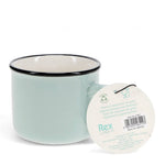 Stoneware espresso mug 125ml - Light blue