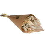 Dried Flowers Field Bouquet - Exclusive White - Wedding Favorite: Large