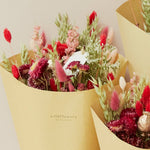 Dried Flowers - Field bouquet - Red Allure: Medium