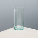 1 litre 100% recycled glass, handblown Carafe.