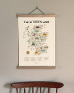 Swim Scotland A3 Map Checklist: Print Only