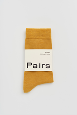 Golden Yellow Merino Socks: Golden Yellow / Large (UK 11-13)