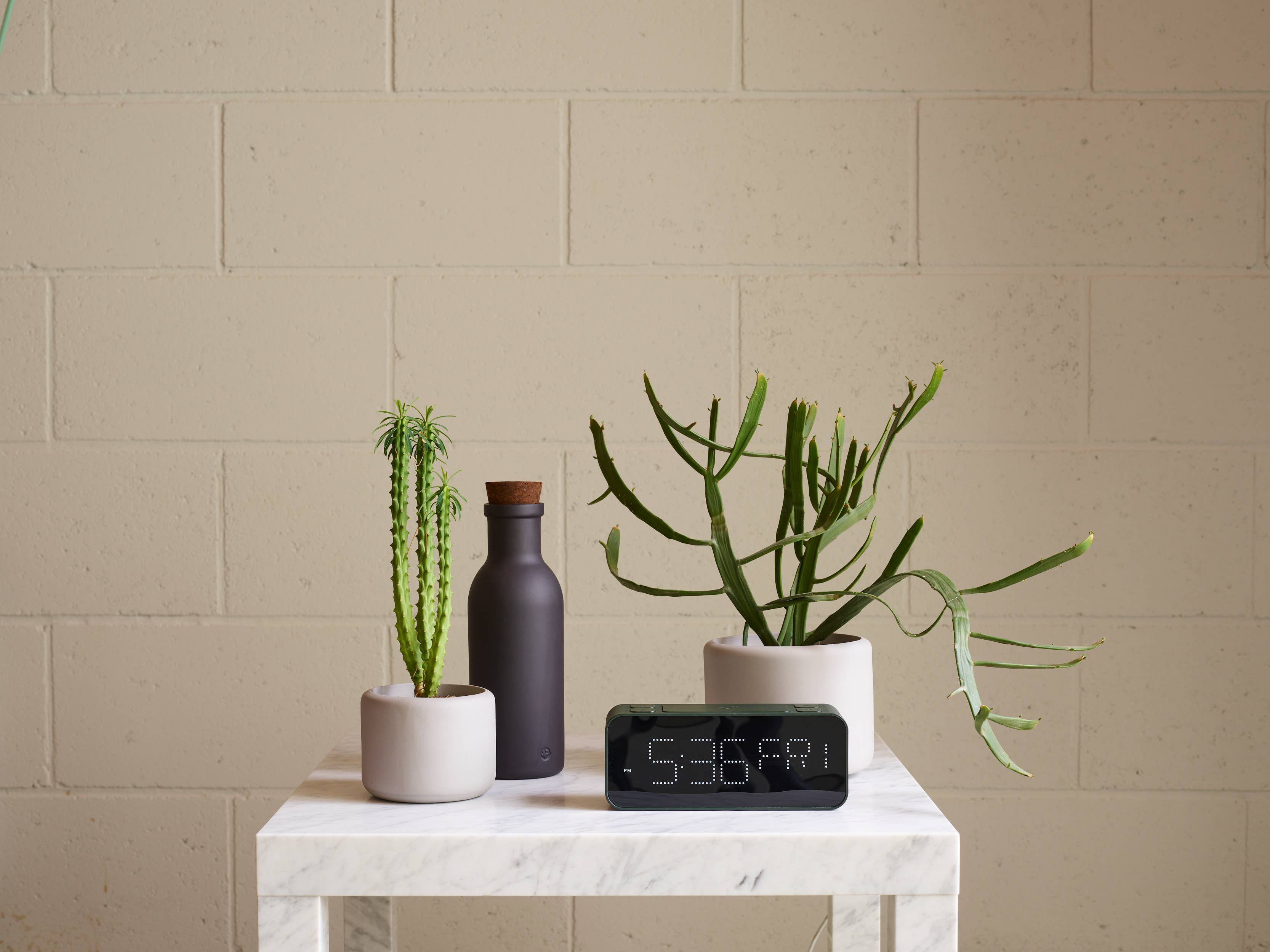 BOTANY porcelain plant pot MEDIUM: Dark Terracotta