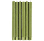Olive Green Eco Dinner Candles, 6 per pack: 6
