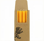 Bright Orange Eco Dinner Candles, 25 per pack: 1