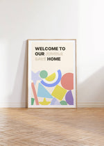 Art Print –Funny Hallway Sign | Abstract Minimalist Wall Art: A3 - 29.7cm x 42.0cm