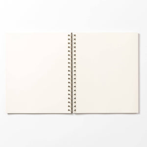 Malva Wirebound Notebook (Plain): Grande