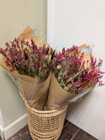 Burgundy Dried Flower Arrangements
