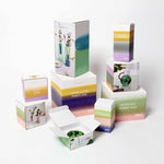 Mini Bubble Glass Vase: Smoke and Amber