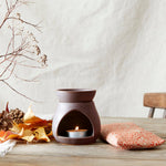 SUNU Stoneware Essential Oil Burner: Yellow Ginger