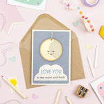 Moon Keepsake Card