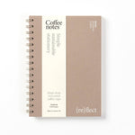 Almond Wirebound Notebook (Dotted): Medio