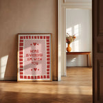 Art Print – Home Is Wherever I’m With You | Wall Art : A5 - 14.8cm x 21cm