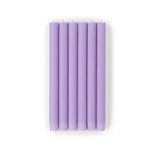 Verbena Mauve Eco Dinner Candles, 6 per pack: 6