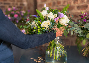 Floral design and styling | Independent West End Glasgow florist providing fresh, seasonal and natural flowers | hand tied wild beauty