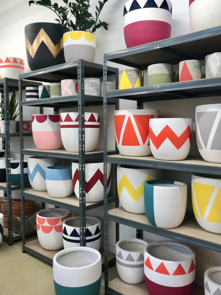 scandinavian style plant pots Scandi Pots Medium